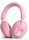 Gjby XY-89 Ασύρματα Bluetooth Παιδικά On Ear Ακουστικά με 10 ώρες Λειτουργίας Μαύρα