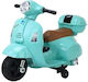 Kinder Elektromotorrad Vespa Elektrisch Türkis
