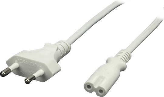Pos променливотоков кабел C7-qt8 2.5A CEE7/16-yj01 2