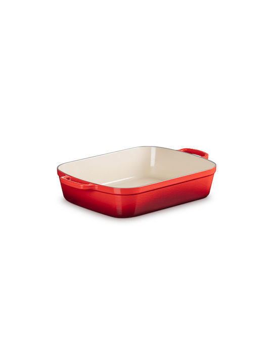 Le Creuset Ορθογώνιο Πυρίμαχο Σκεύος Κεραμικό 37x28cm