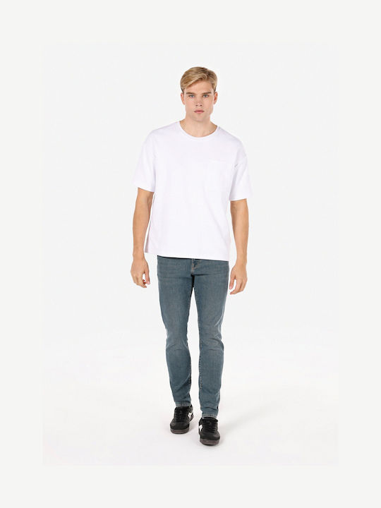 Herren Jeanshose mit Slim Passform Blau