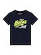 Kinder-T-Shirt Navy