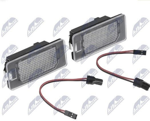 NTY License Plate Lights Led for Fiat 500X