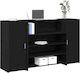 vidaXL Professionelles Büroempfang P180xB50xH10...
