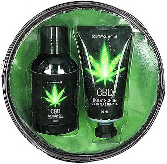 Σετ Προϊόντα Κάνναβης Cbd Bath Shower Travel Set 2pcs