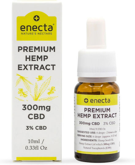Enecta Premium Έλαιο Κάνναβης με 3% CBD & με 3% CBG 10ml
