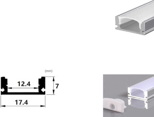 Aluminum Profile Led Aluset-su-2m-as-01