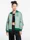 Adicolor Women's Sweatshirt Jacket Silver Green