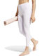 Training Γυναικείο Cropped Κολάν Σύσφιξης Silver