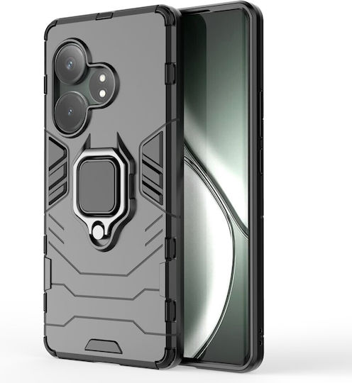 Mad Mask Thin Armor Задна корица Силикон Черен (Realme GT 6)