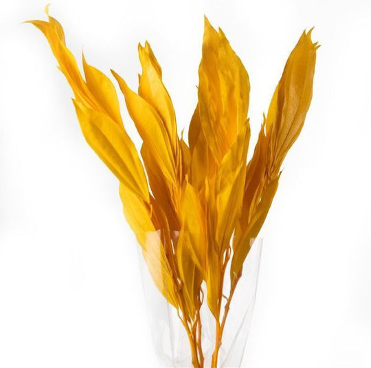 Decorative Artificial Plant Cocculus Yellow 5pcs Fankon Flowers