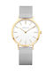 Bering Time Women's Watch 34mm Battery with Silver Stainless Steel Bracelet