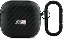 BMW PU Carbon M Collection AirPods 4 Hülle Schwarz