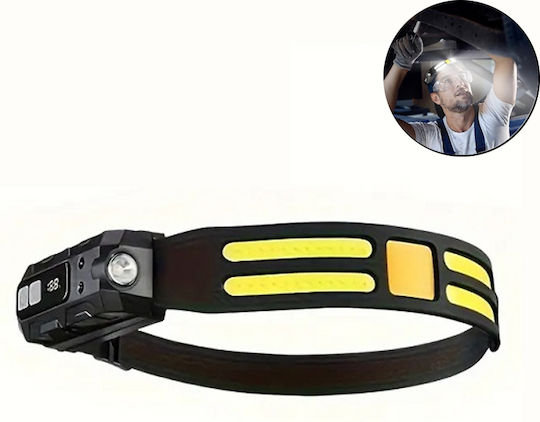Rechargeable LED Head Flash Light with Maximum Brightness 200lm