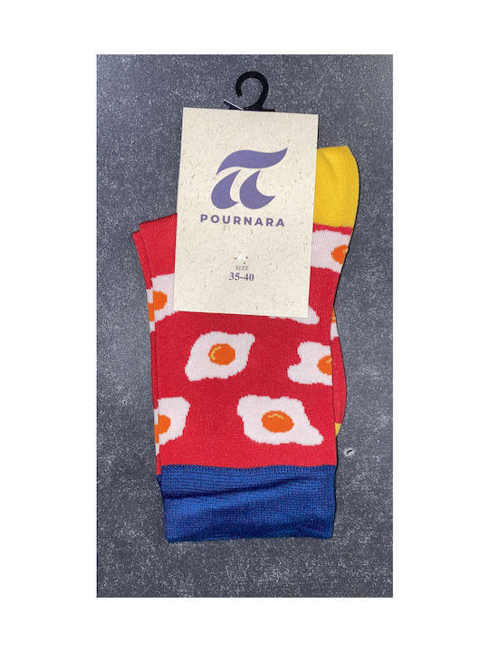 Pournara Socks RED