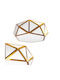 Toolight Deckenleuchte Gold