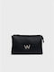 Leather Women's Crossbody Bag Black