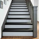 Vidaxl Stair Treads 12 Pieces Dark Brown 90x25x2cm Solid Oak Wood Brown