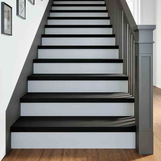 Vidaxl Stair Treads 12 Pieces Dark Brown 90x25x2cm Solid Oak Wood Brown