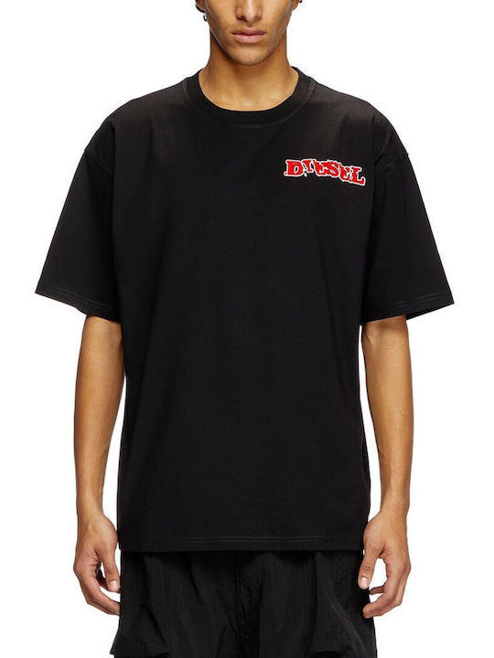 Diesel T-shirt Black A16707-0QIAM-9XX | Skroutz.mt