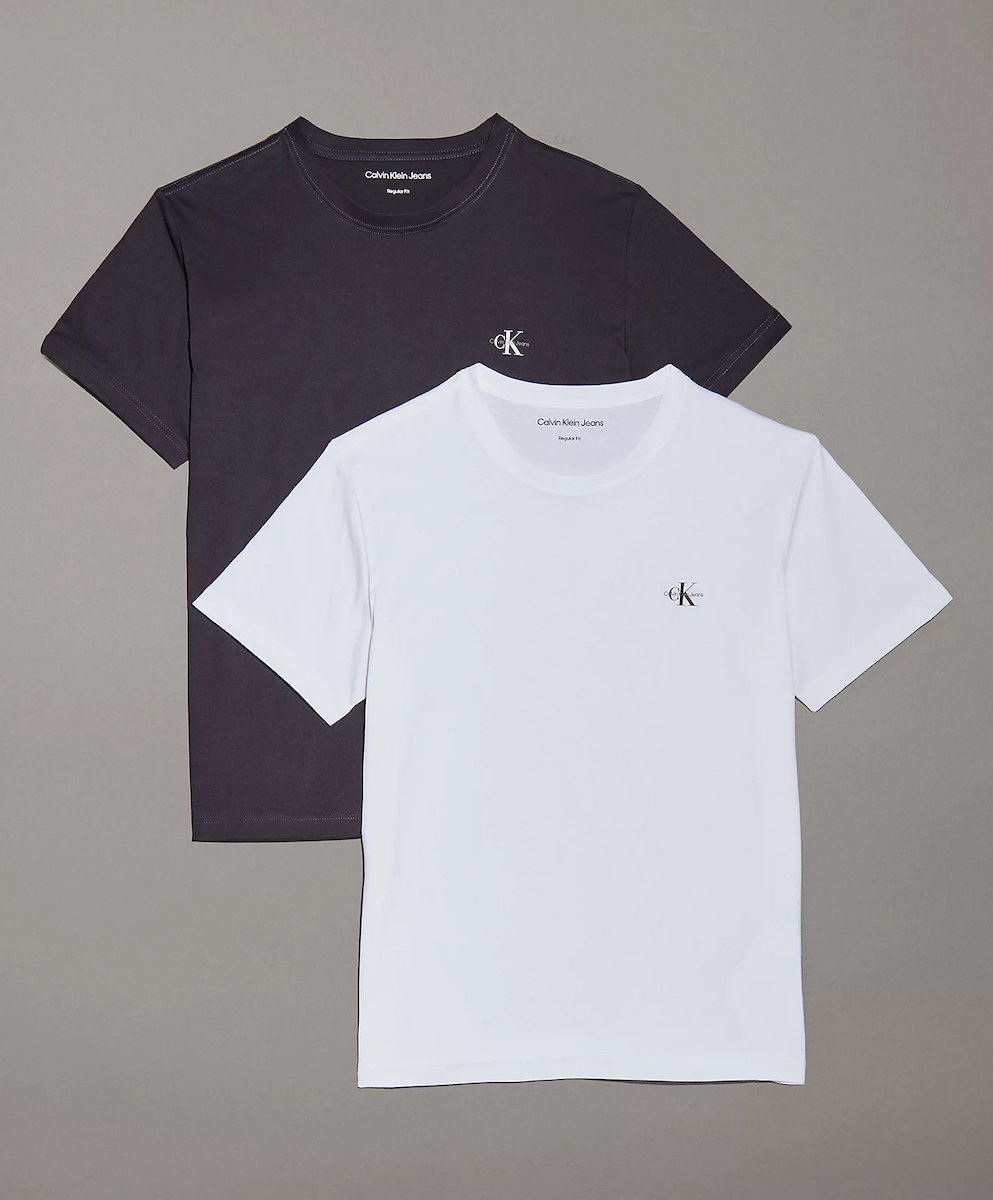 Calvin Klein T-shirt India Ink, Bright White J30J320199-CGE