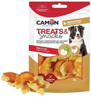 Camon Deliciu pentru câini cu Pui și Apple 80gr
