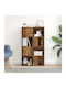 Bookcase Coffee 60x24x101.5cm