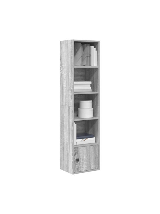 Shelf Floor Grey Sonoma 31x24x127cm