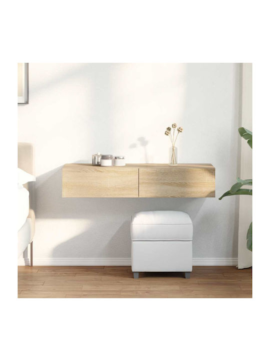 Ράφι Τοίχου Sonoma Oak 100x36x19εκ.