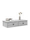 Shelf Wall Grey Sonoma 80x34x17cm