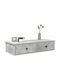 Shelf Wall Concrete Grey 80x34x17cm