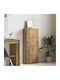 Living Room Display Cabinet Made of Particle Board Artisian Oak 40x24x102cm