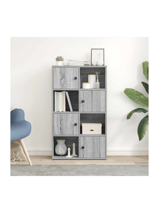 Bookcase Grey Sonoma 60x24x101.5cm