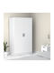 Doppeltür Kleiderschrank Victoria White 100x60x181cm