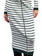 Hoch tailliert Midi Rock Green