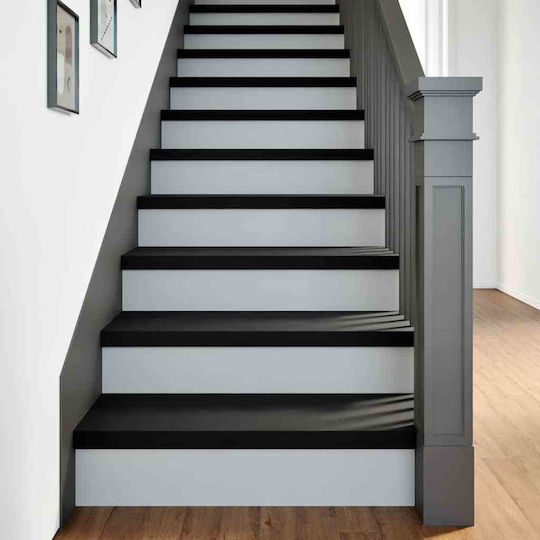 Vidaxl Stair Treads 12 Pieces Dark Brown Solid Oak Wood Brown