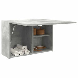 vidaXL Cabinet de baie L60xA25xÎ40cm Gri
