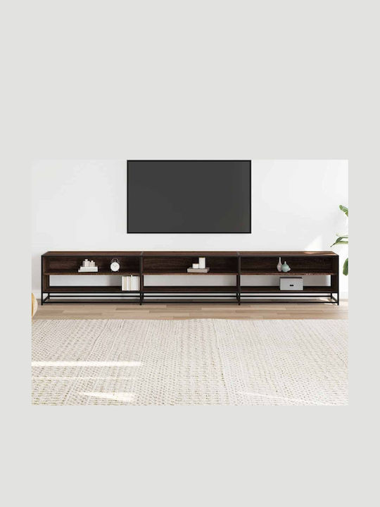 Stand TV Din Metal Și Lemn Stejar Maro L270xA40...