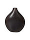 JK Home Decoration Decorative Vase Black 23x7x28cm