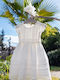 Sugar N Spice White Lace Baptism Dress