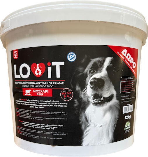 12kg Dry Food for Adult Medium Breed Dogs with Calf