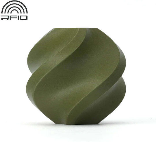 Bambu Lab Filament Pentru Imprimante 3D PLA 1.75mm Verde 1kg 1buc (Refill)
