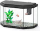 Aquatlantis Athens Fish Aquarium Capacity 15lt with Lighting, Filter and 40x20x26.5cm Black