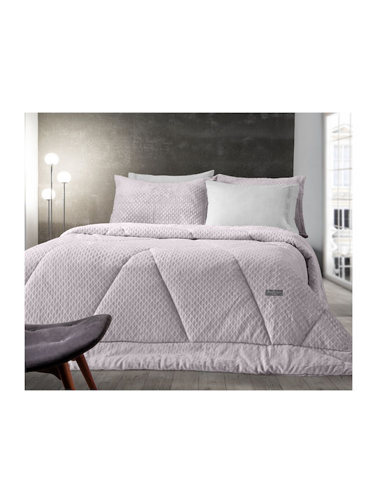 Saint Clair Duvet Cover Semi-double 180x240cm Baroque Melanze