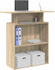 vidaXL Office Reception L100xW40xH104cm