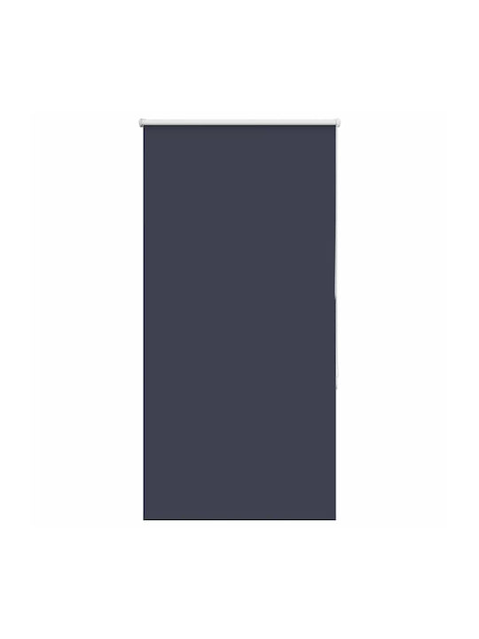 vidaXL Roller Blinds Total Blackout Blue W80xH1...