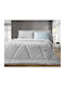 Saint Clair Duvet Cover Queen 220x240cm Baroque Silver 660 GSMGsm