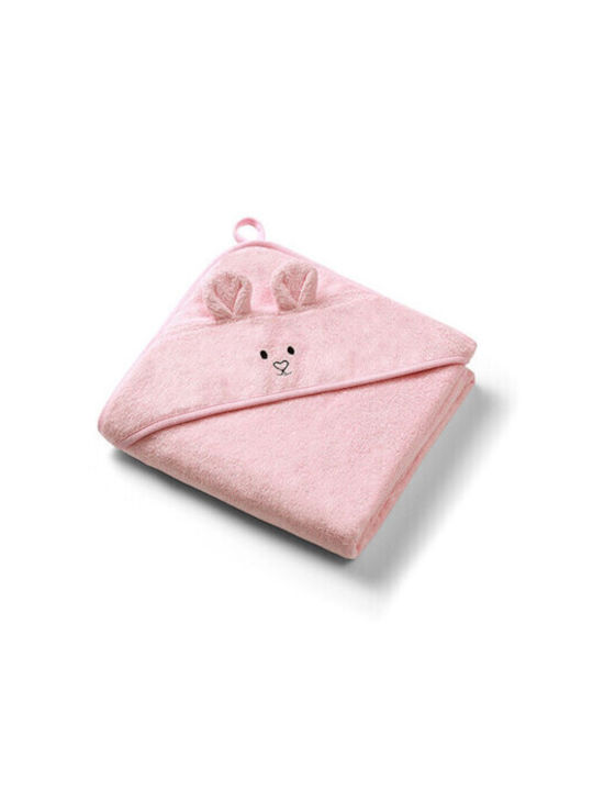Babyono Baby-Badetuch mit Kapuze 100x100cm
