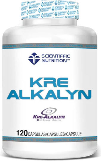 Scientiffic Nutrition Kre-alkalyn Αλκαλική Κρεατίνη 750mg 120 κάψουλες