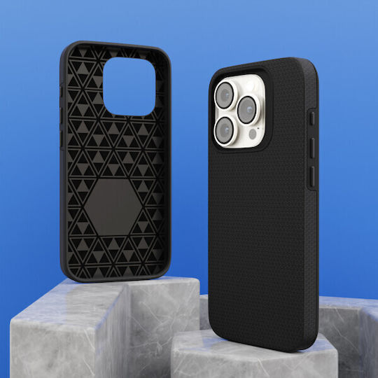 Prio Prio Protective Cover Back Cover Plastic Black for iPhone 16